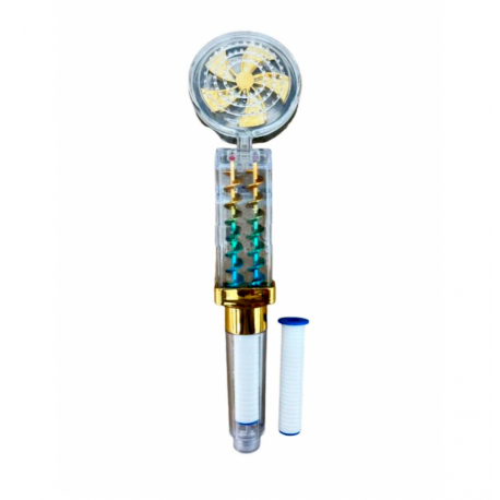 Фильтрующий душ-лейка FLAP PRESSURIZATION FILTER SHOWER турбо с двойным давлением  оптом-3