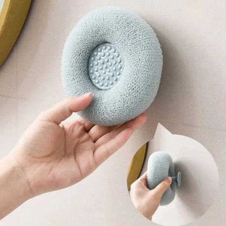 Губка-мочалка массажная для ванной, душа оптом-3