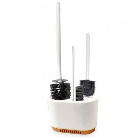 Набор силиконовых ершиков для унитаза 3 шт  оптом