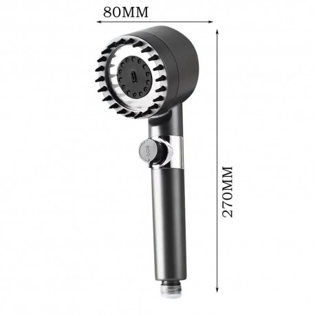 Насадка для душа с турбонаддувом TURBOCHARGED SHOWER HEAD  оптом-3