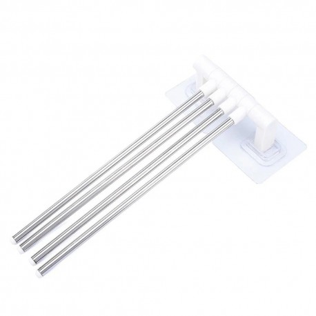 Настенный полотенцесушитель для ванной Multi Functional 4-Bar Towel Rack  оптом-1