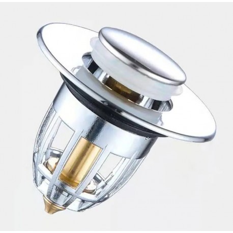 Стопорная сливная крышка для ванной, раковины СМИК BOUNCE CORE от засорения  оптом-1