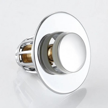 Стопорная сливная крышка для ванной, раковины СМИК BOUNCE CORE от засорения  оптом-2