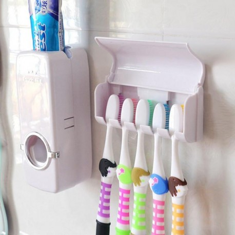 Автоматический дозатор для зубной пасты Toothpaste Dispenser  оптом-10