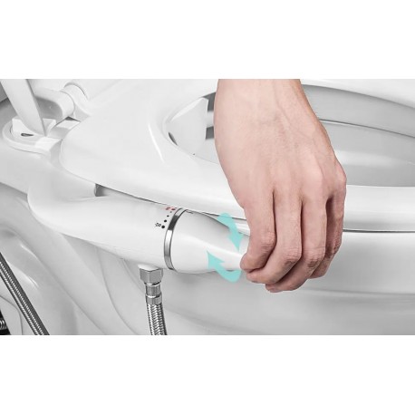 Биде-накладка для унитаза регулируемая  оптом-4