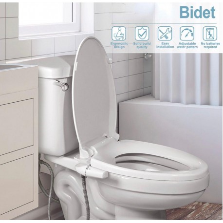 Биде-накладка для унитаза регулируемая  оптом-8