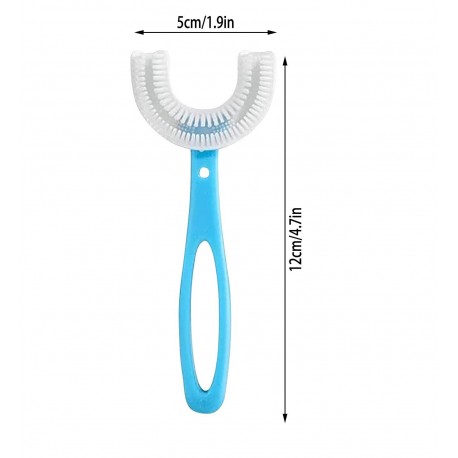 Детская U-образная зубная щетка  оптом-3