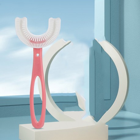 Детская U-образная зубная щетка  оптом-4