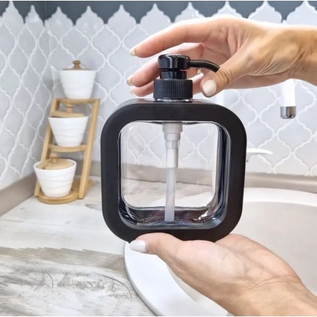 Многоразовый дозатор для жидкого мыла, маленький 200 мл  оптом-3
