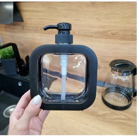 Многоразовый дозатор для жидкого мыла, маленький 200 мл  оптом-2