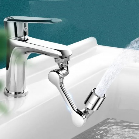 Фильтр-насадка-аэратор на кран для экономии воды(пластик), поворот на 1080 градусов  оптом-3