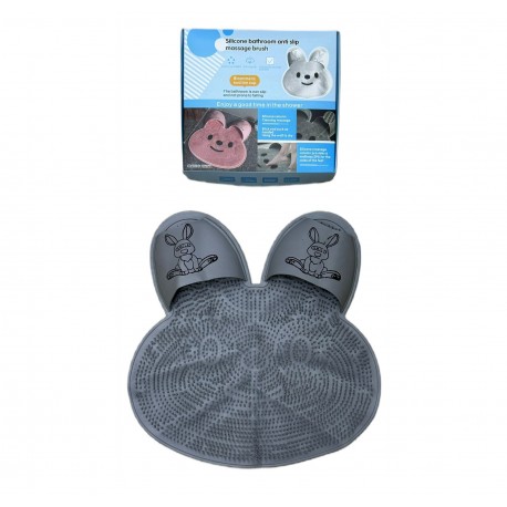 Силиконовый противоскользящий массажный коврик для ванной комнаты  оптом-1