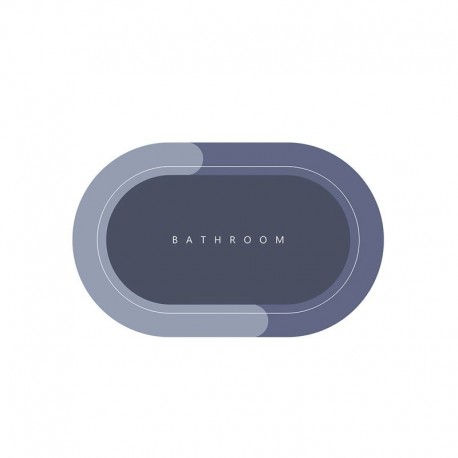 Быстросохнущий противоскользящий коврик для ванной и туалета 40х60 см  оптом