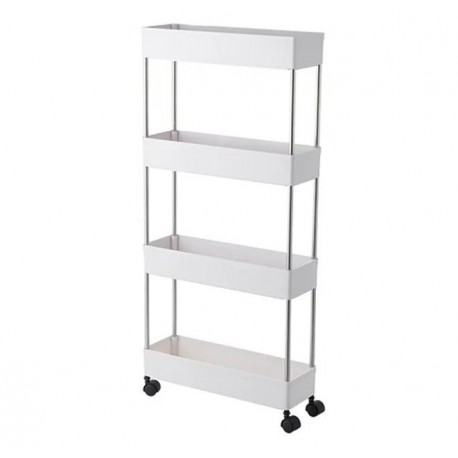 Этажерка для ванной на колесиках Progres Chop 4 секции  оптом