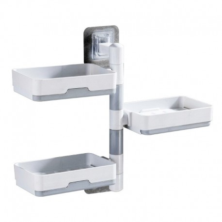 Мыльница для ванной подвесная двойная  оптом