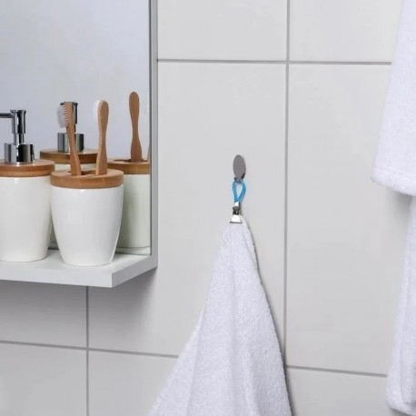 Набор прищепок для полотенец с петелькой на крючки, 5 шт  оптом-8