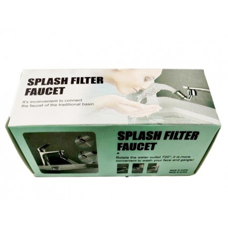 Насадка аэратор на кран с брызговым фильтром выпуск воды на 720 градусов  оптом-3