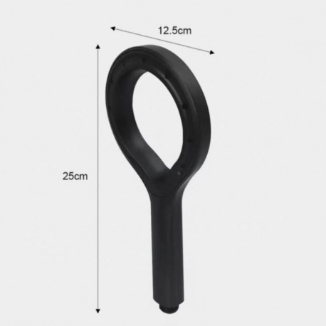 Насадка для душа высокого давления, в форме сердца  оптом-2