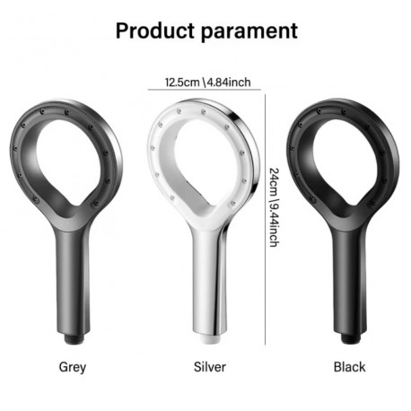 Насадка для душа высокого давления, в форме сердца  оптом-1