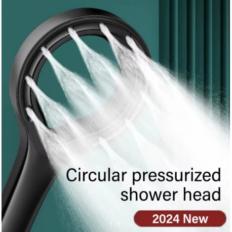 Насадка для душа высокого давления, в форме сердца  оптом-4