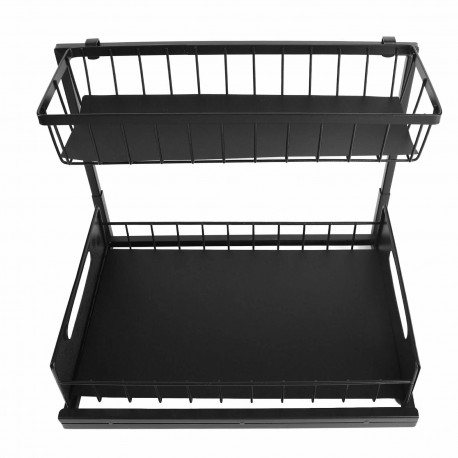 2-ярусный кухонный органайзер для хранения под раковиной-3