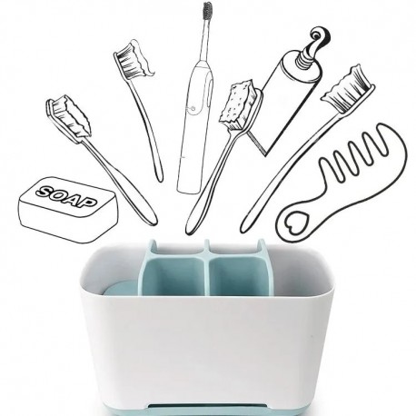 Органайзер для зубных щеток и пасты  оптом-1