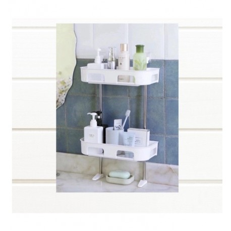 Полка для ванной, стеллаж для хранения  оптом-4