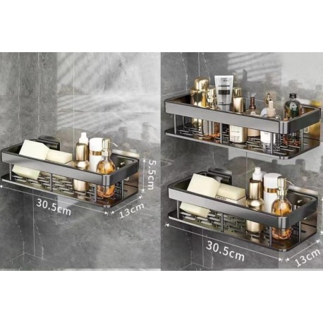 Двухслойная полка для ванной  оптом-1