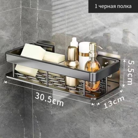 Однослойная полка для ванной  оптом-3