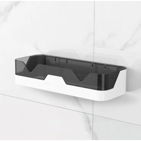 Пластиковая полка самоклеящимся для ванной  оптом-8