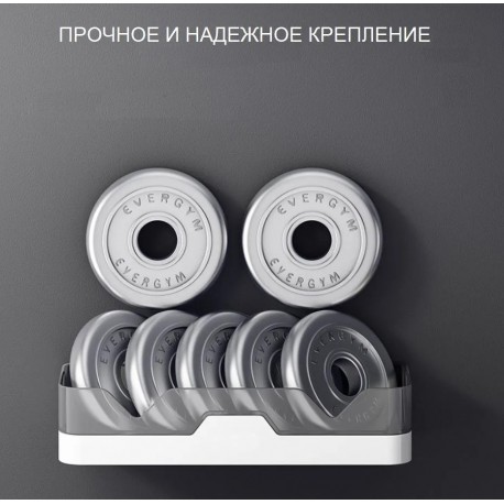 Пластиковая полка самоклеящимся для ванной  оптом-10