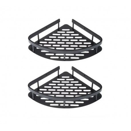 Угловая Двухслойная полка для ванной  оптом