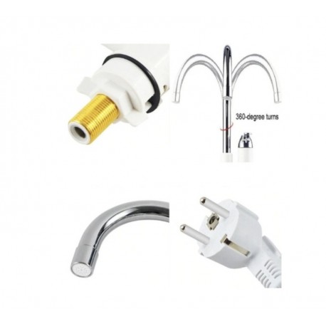 Проточный водонагреватель с душем и LED дисплеем EH 3000  оптом-2