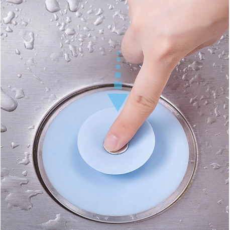 Силиконовое ситечко для раковины Flex Drain Stor&Hair Catcher  оптом-10