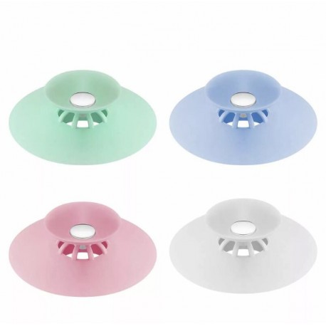 Силиконовое ситечко для раковины Flex Drain Stor&Hair Catcher  оптом-2