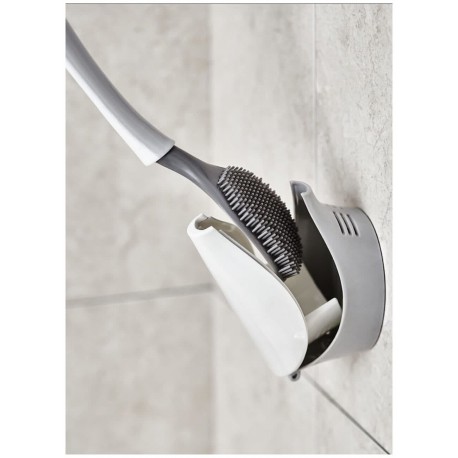 Силиконовый Ершик для унитаза, ершик для унитаза с подставкой на стену  оптом-3