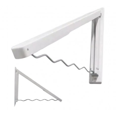 Вешалка-сушилка настенная складная для одежды-1