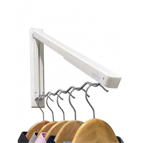 Вешалка-сушилка настенная складная для одежды