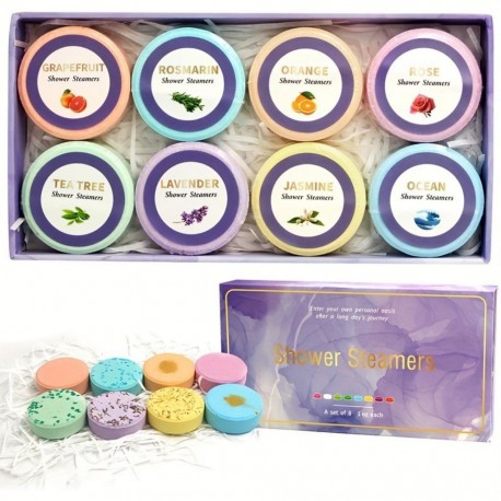 Набор ароматических таблеток Shower Steamers для душа 8 шт  оптом-2