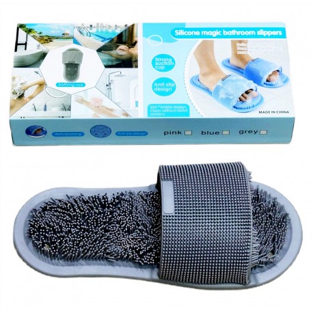 Силиконовый массажный тапок Silicone magic bathroom slippers для ванной, сауны 1 шт  оптом