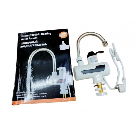 Электрический водонагреватель проточный Heater с дисплеем  оптом-2