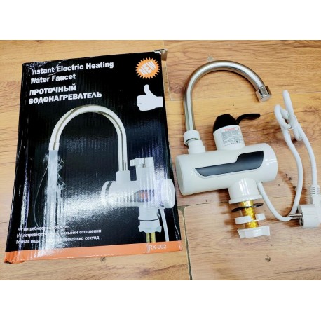 Электрический водонагреватель проточный Heater с дисплеем  оптом-3