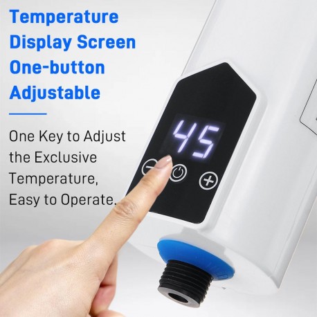 Проточный водонагреватель Water Heater RYK-006 для душа  оптом-9