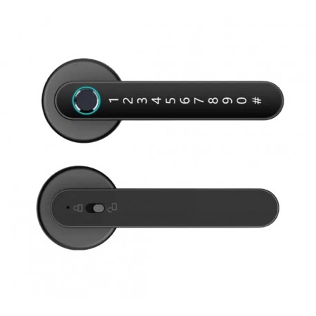 Кодовый дверной смарт-замок с блокировкой по отпечатку пальца и паролем  оптом