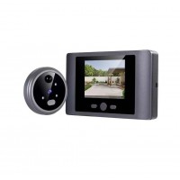 Умный беспроводной дверной видеоглазок с монитором 2,8 дюймов