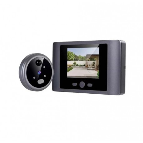 Умный беспроводной дверной видеоглазок с монитором 2,8 дюймов