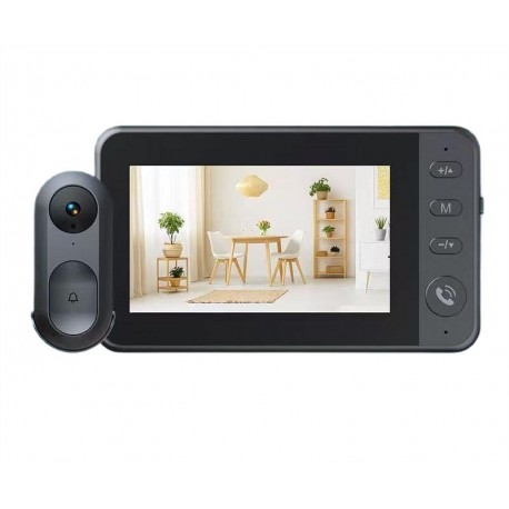 Двусторонний дверной звонок 2.4G SMART HOME VIDEO DOORBELL автономной работы