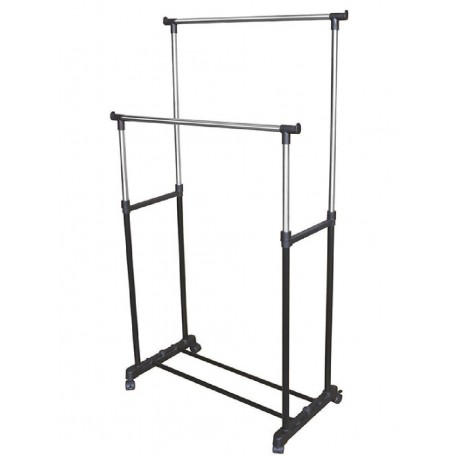 Двухполюсная телескопическая вешалка для одежды  оптом-2