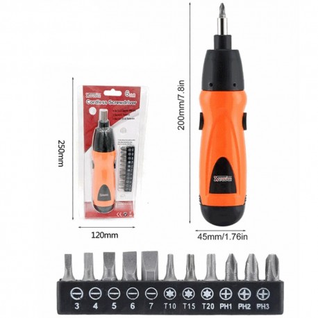 Электрическая отвертка X-Power Cordless Screwdriver  оптом-2
