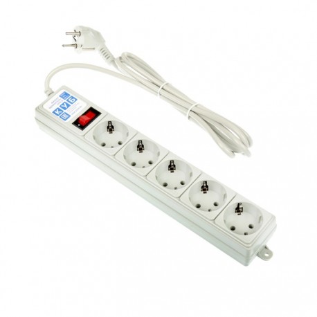 Сетевой фильтр Power Cube 5 розеток 1.9 м  оптом-3